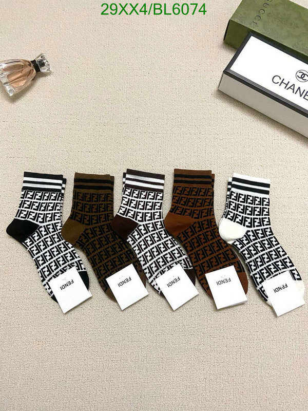 Fendi-Sock Code: BL6074 $: 29USD