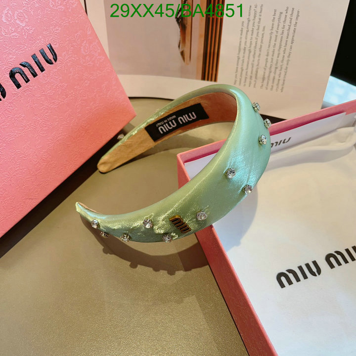 MIU MIU-Headband Code: BA4851 $: 29USD