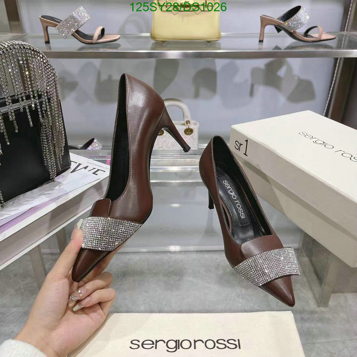 Sergio Rossi-Women Shoes Code: DS1026 $: 125USD