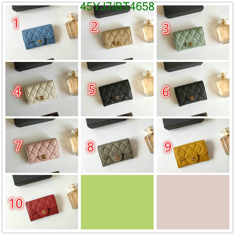 Chanel-Wallet(4A) Code: BT4658 $: 45USD