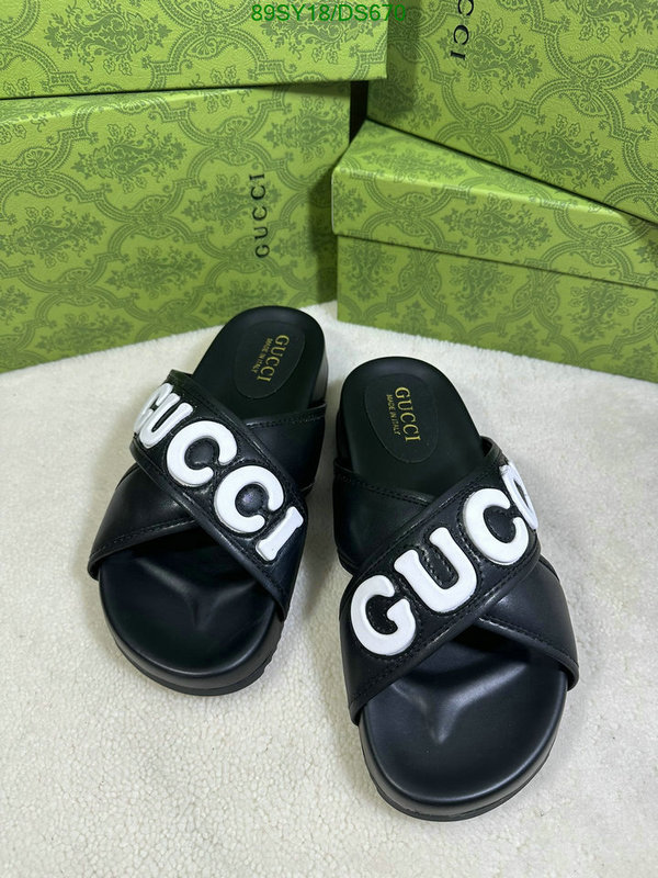 Gucci-Men shoes Code: DS670 $: 89USD