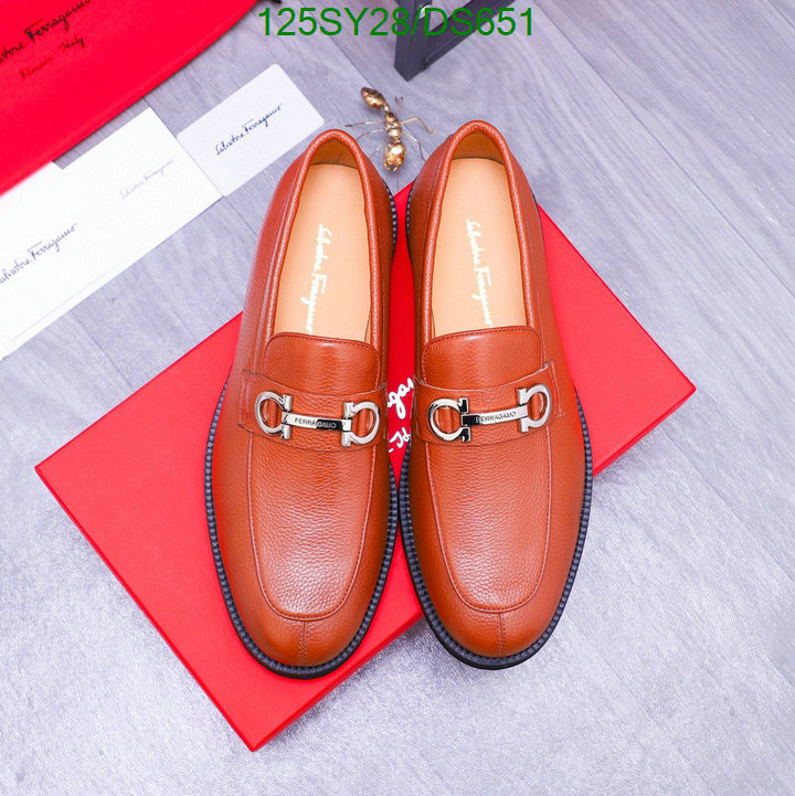 Ferragamo-Men shoes Code: DS651 $: 125USD