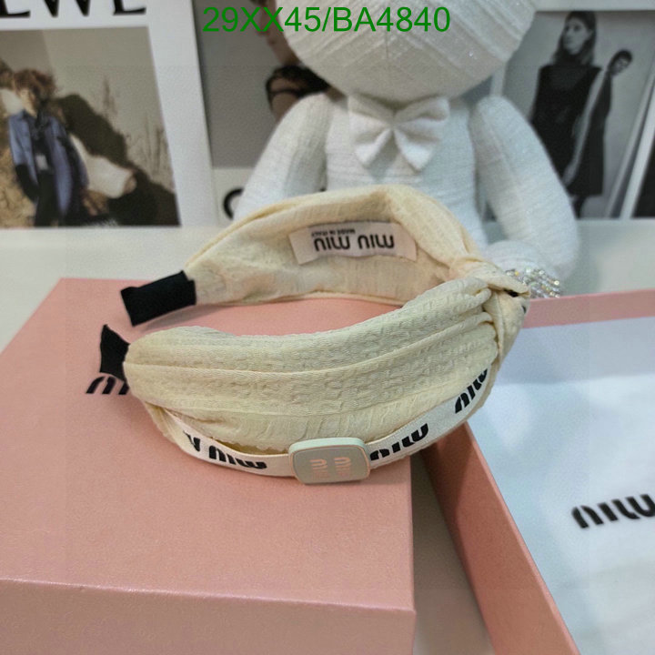 MIU MIU-Headband Code: BA4840 $: 29USD