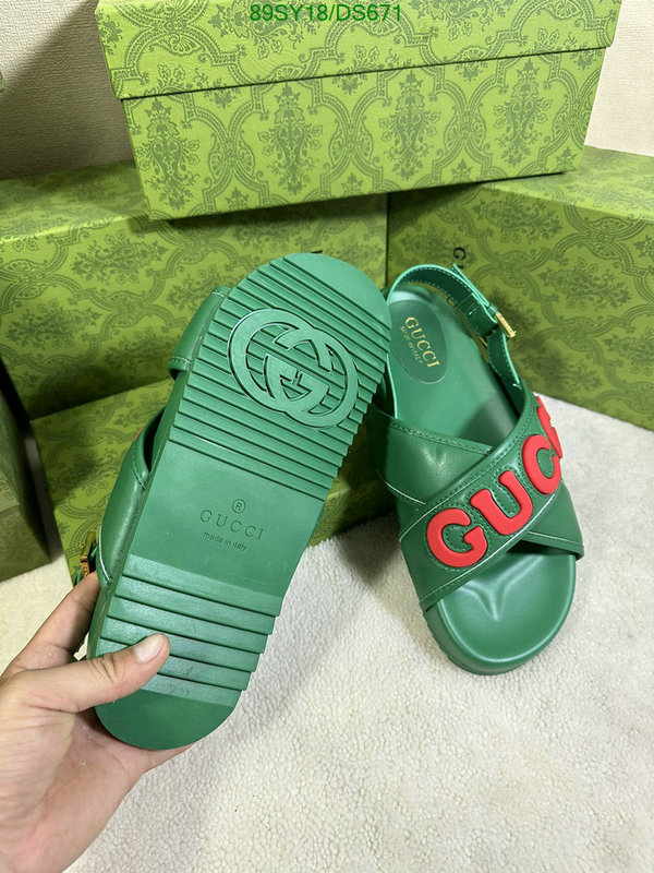 Gucci-Men shoes Code: DS671 $: 89USD