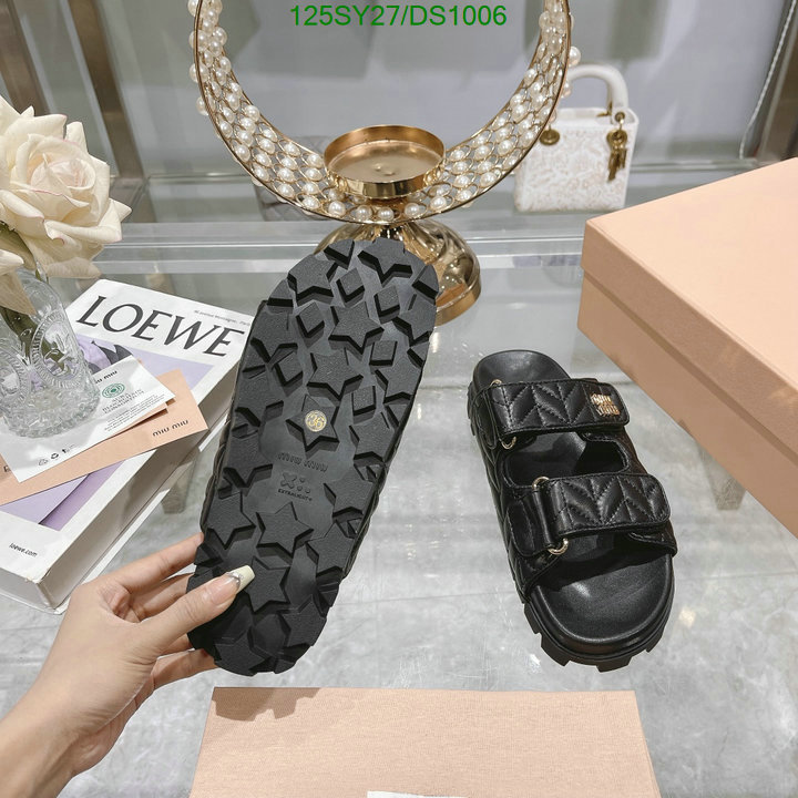 Miu Miu-Women Shoes Code: DS1006 $: 125USD