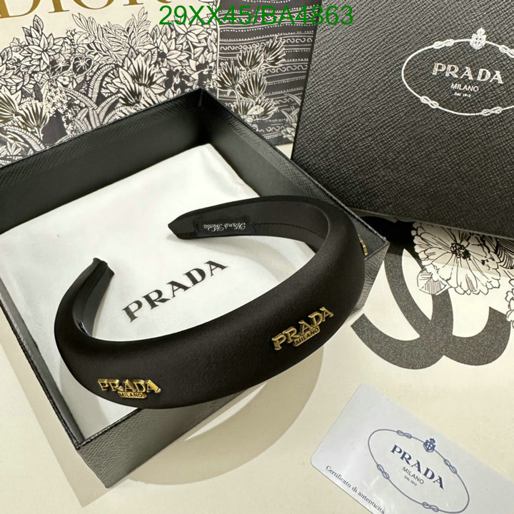 Prada-Headband Code: BA4863 $: 29USD