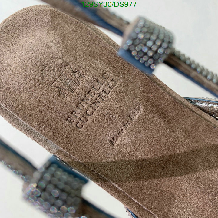 Brunello Cucinelli-Women Shoes Code: DS977 $: 129USD