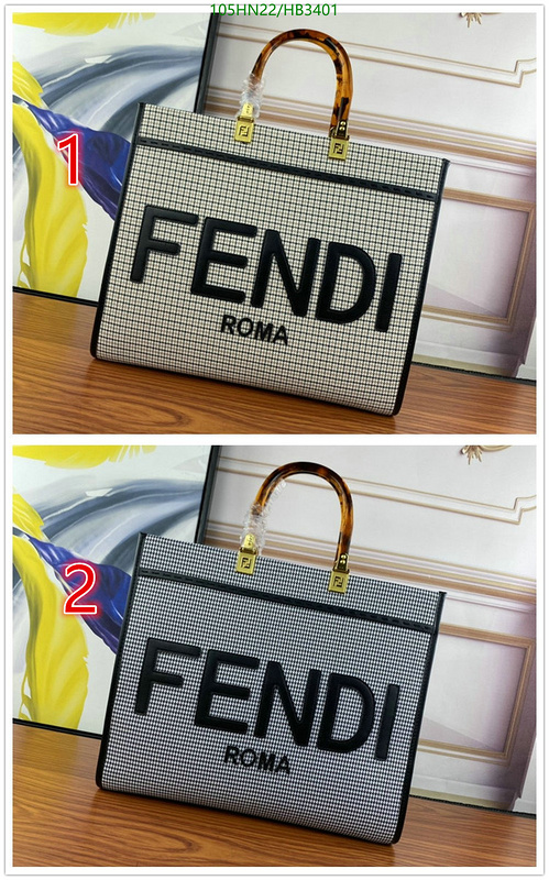 Fendi-Bag-4A Quality Code: HB3401 $: 105USD