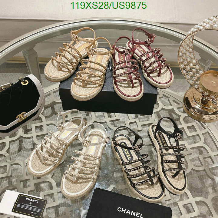 Chanel-Women Shoes Code: US9875 $: 119USD