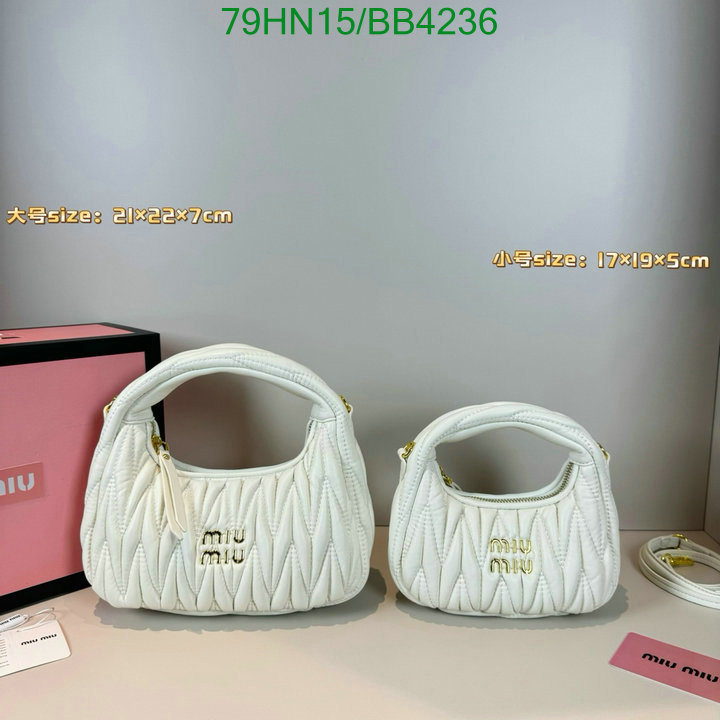 Miu Miu-Bag-4A Quality Code: BB4236
