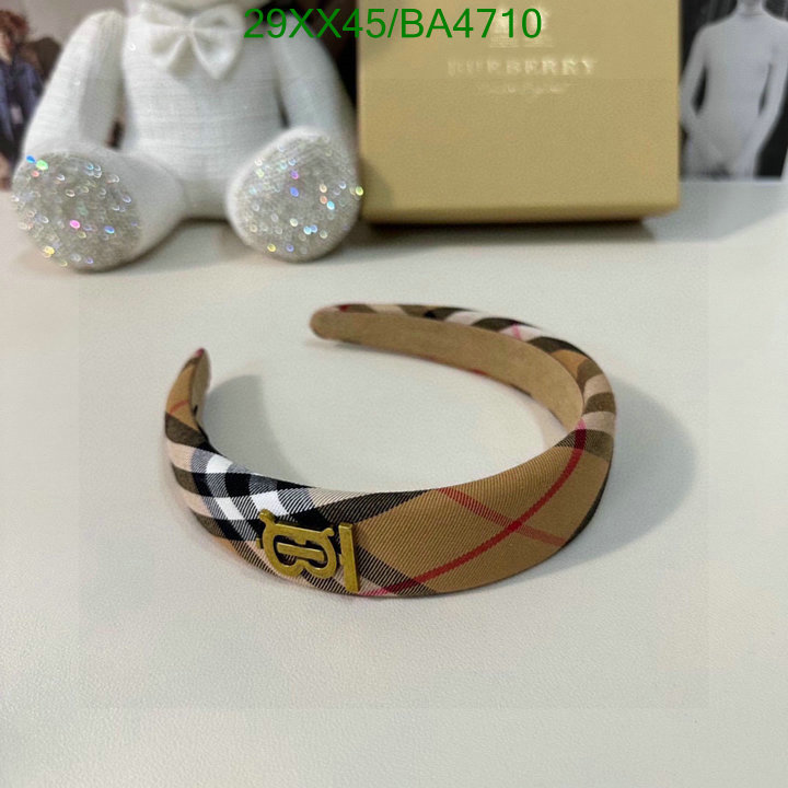 Burberry-Headband Code: BA4710 $: 29USD