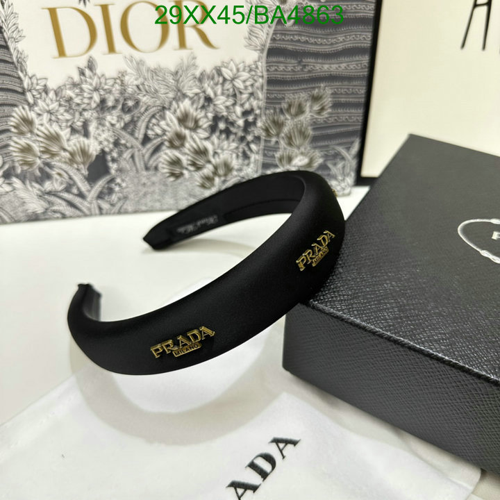 Prada-Headband Code: BA4863 $: 29USD