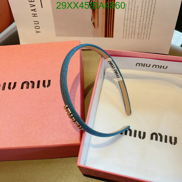 MIU MIU-Headband Code: BA4860 $: 29USD