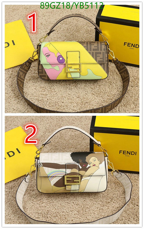 Fendi-Bag-4A Quality Code: YB5112 $: 89USD