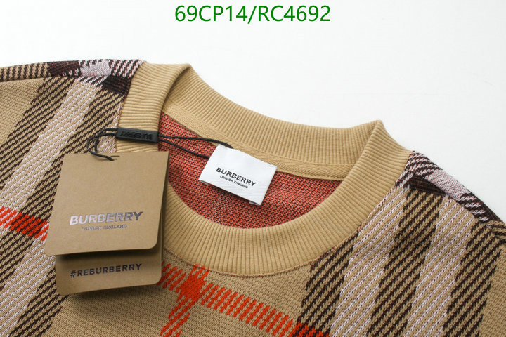 Burberry-Clothing Code: RC4692 $: 69USD