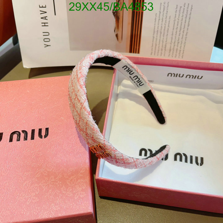 MIU MIU-Headband Code: BA4853 $: 29USD