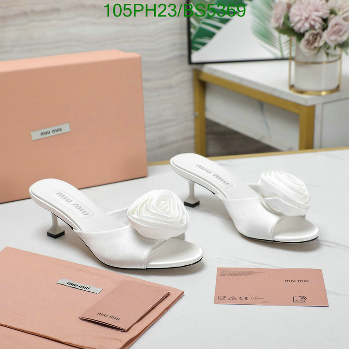 Miu Miu-Women Shoes Code: BS5369 $: 105USD