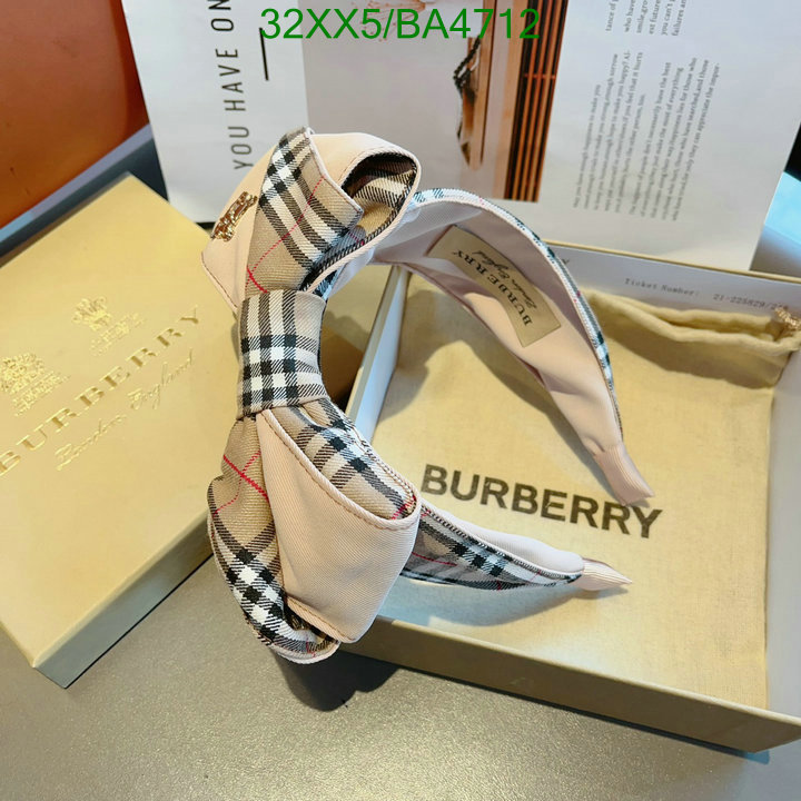 Burberry-Headband Code: BA4712 $: 32USD