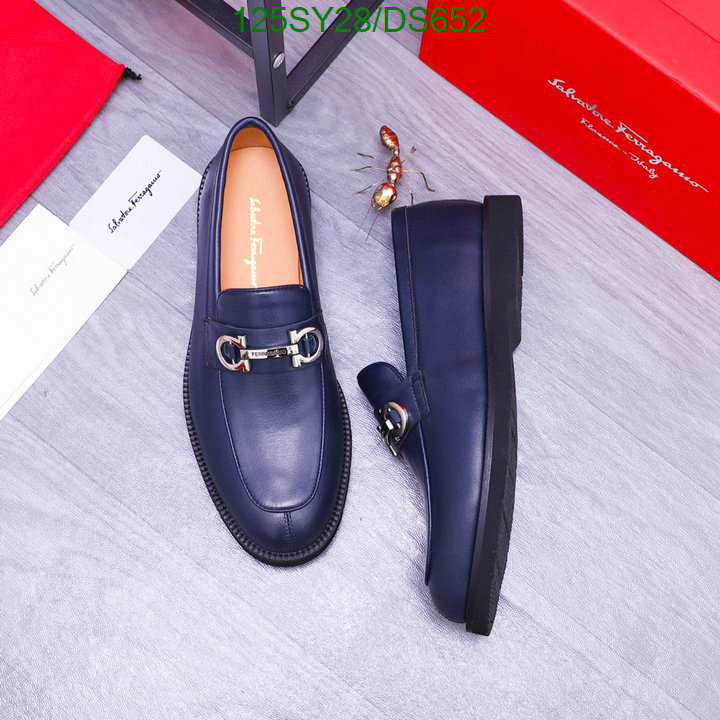 Ferragamo-Men shoes Code: DS652 $: 125USD