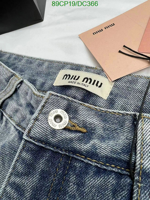 MIUMIU-Clothing Code: DC366 $: 89USD