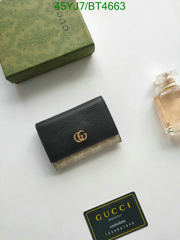 Gucci-Wallet-4A Quality Code: BT4663 $: 45USD