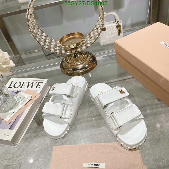 Miu Miu-Women Shoes Code: DS1005 $: 125USD