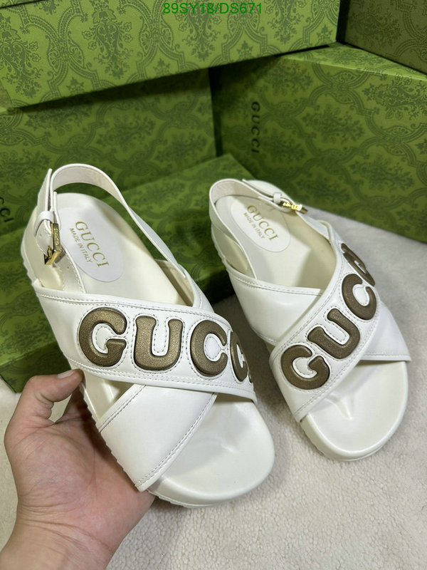 Gucci-Women Shoes Code: DS671 $: 89USD