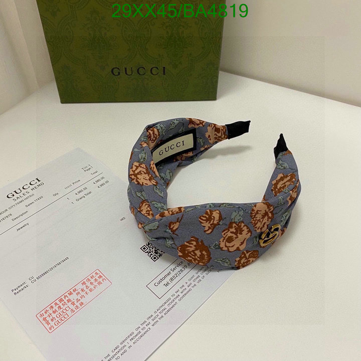 Gucci-Headband Code: BA4819 $: 29USD