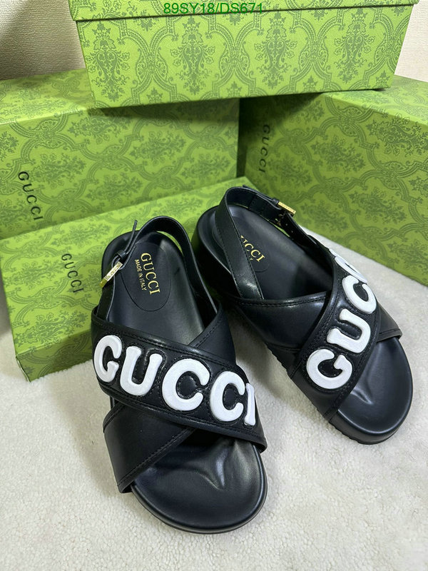 Gucci-Men shoes Code: DS671 $: 89USD