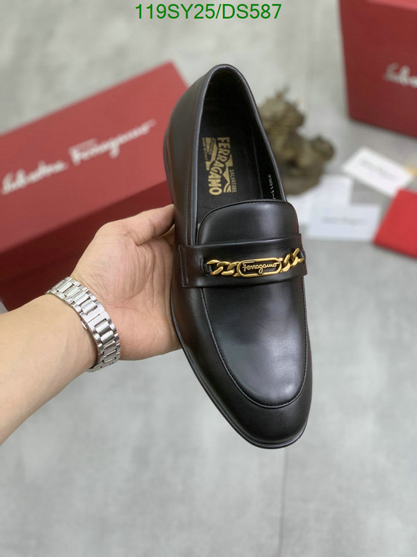 Ferragamo-Men shoes Code: DS587 $: 119USD