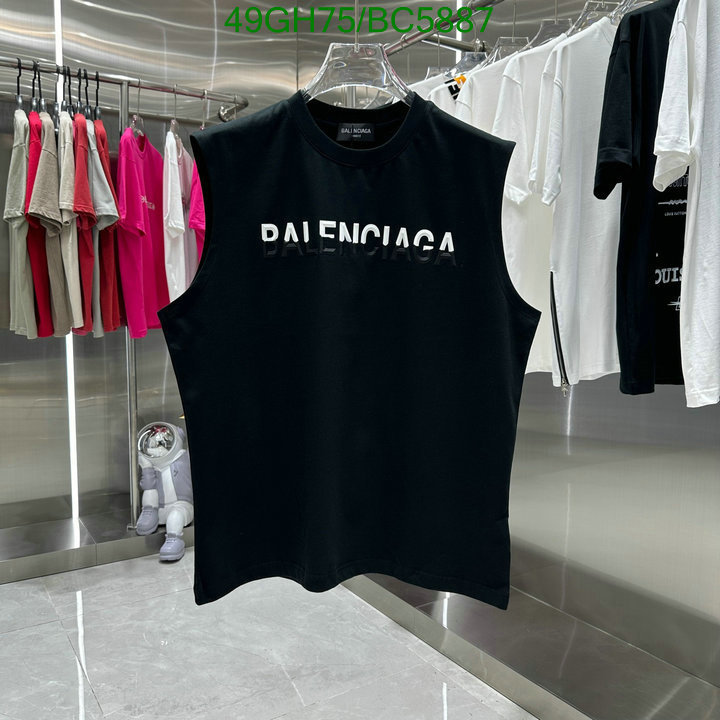 Balenciaga-Clothing Code: BC5887 $: 49USD