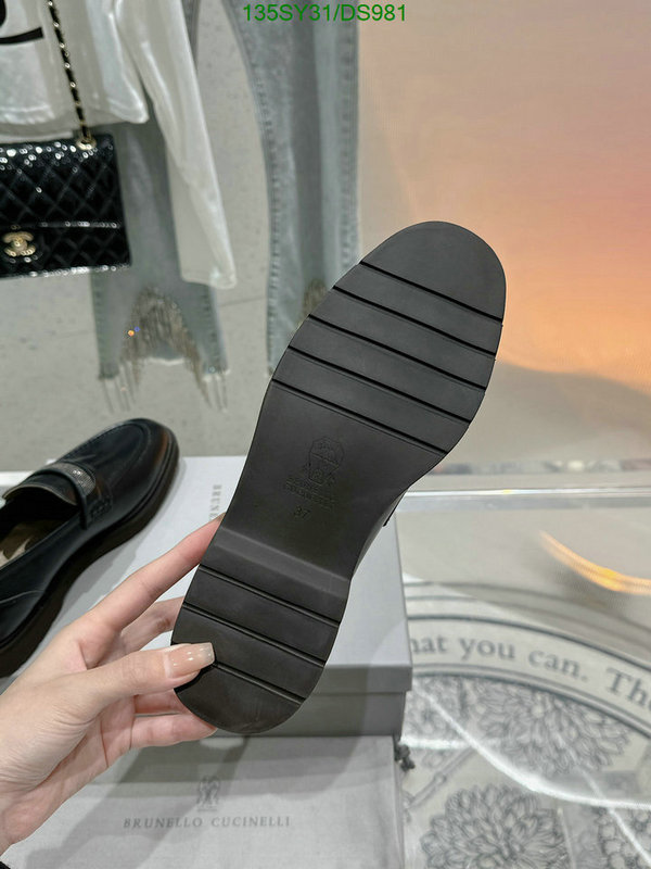 Brunello Cucinelli-Women Shoes Code: DS981 $: 135USD