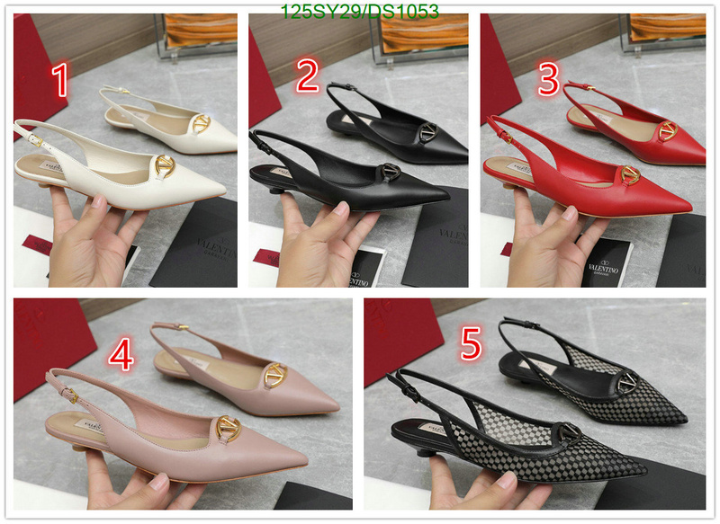 Valentino-Women Shoes Code: DS1053 $: 125USD