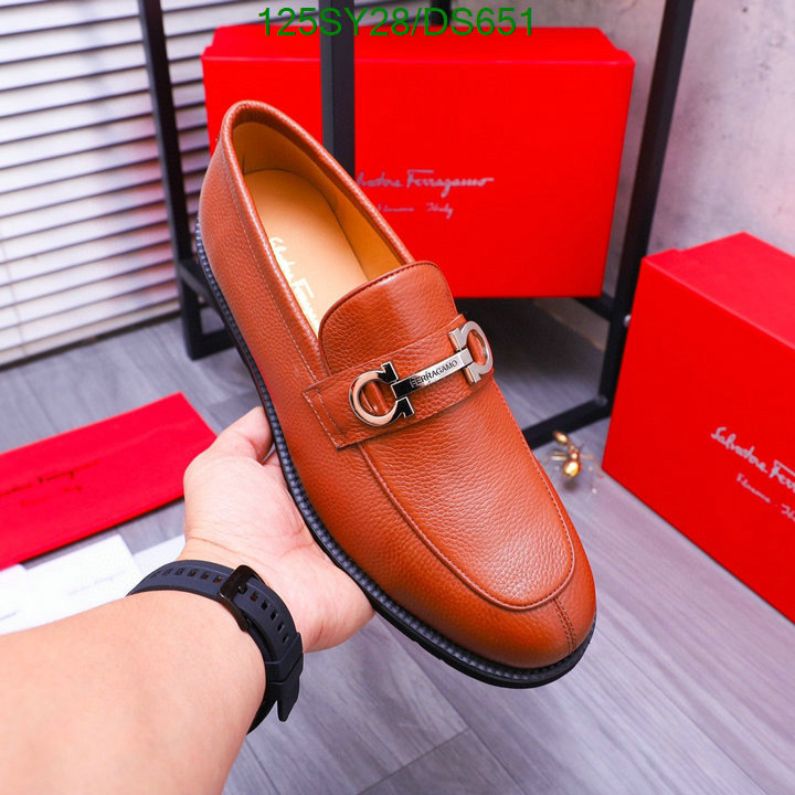 Ferragamo-Men shoes Code: DS651 $: 125USD