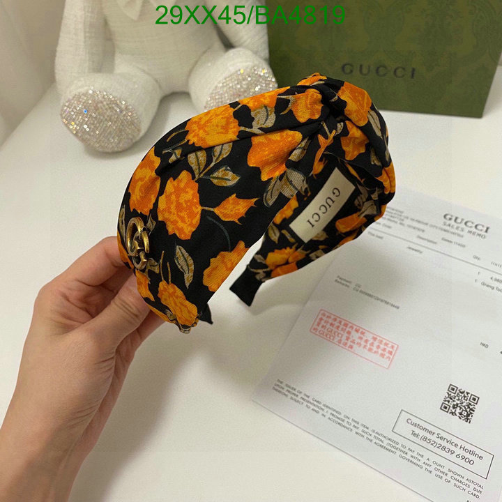 Gucci-Headband Code: BA4819 $: 29USD