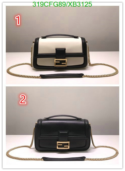 Fendi-Bag-Mirror Quality Code: XB3125 $: 319USD