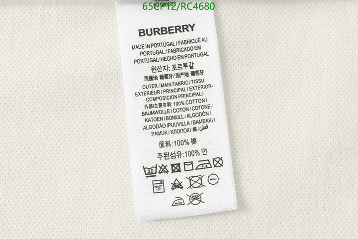 Burberry-Clothing Code: RC4680 $: 65USD