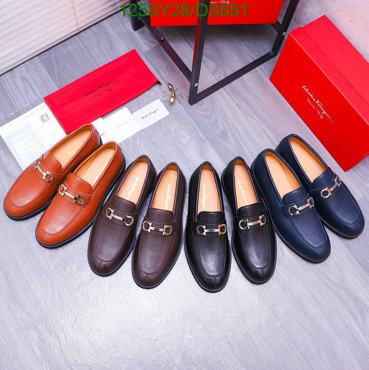 Ferragamo-Men shoes Code: DS651 $: 125USD