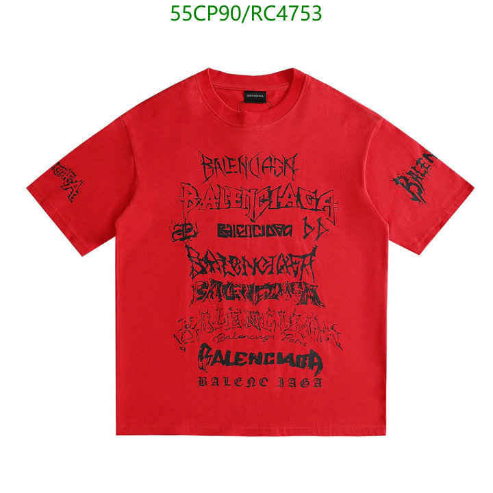 Balenciaga-Clothing Code: RC4753 $: 55USD