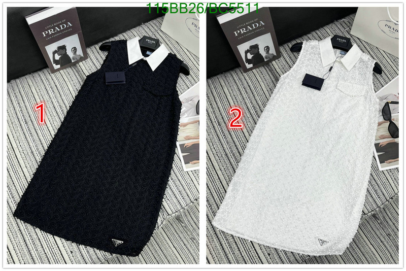 Prada-Clothing Code: BC5511 $: 115USD