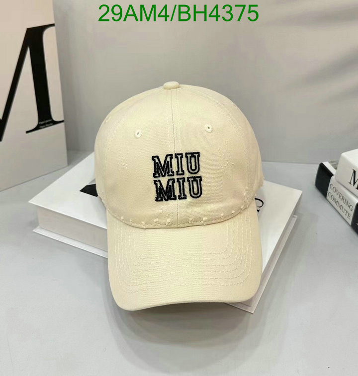 Miu Miu-Cap(Hat) Code: BH4375 $: 29USD