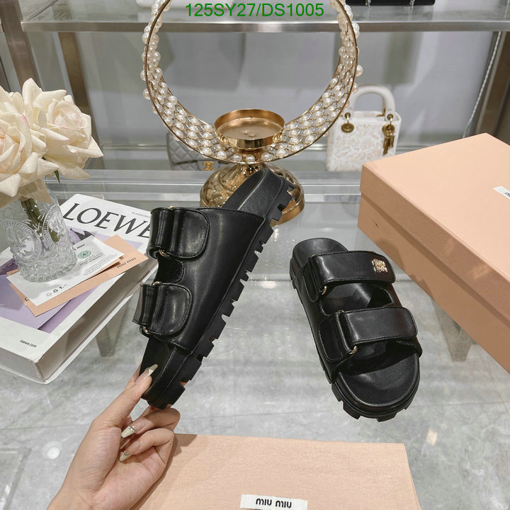 Miu Miu-Women Shoes Code: DS1005 $: 125USD