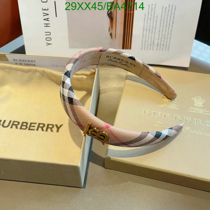 Burberry-Headband Code: BA4714 $: 29USD