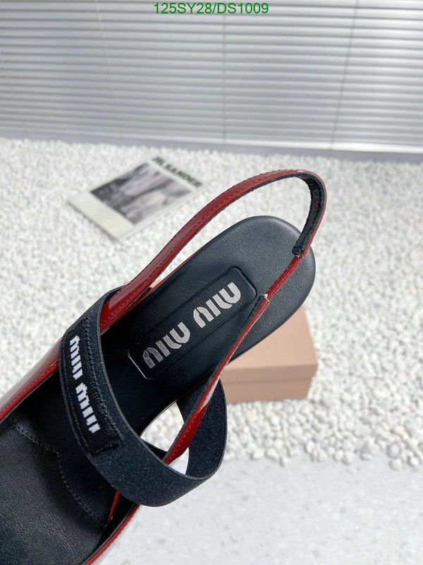 Miu Miu-Women Shoes Code: DS1009 $: 125USD