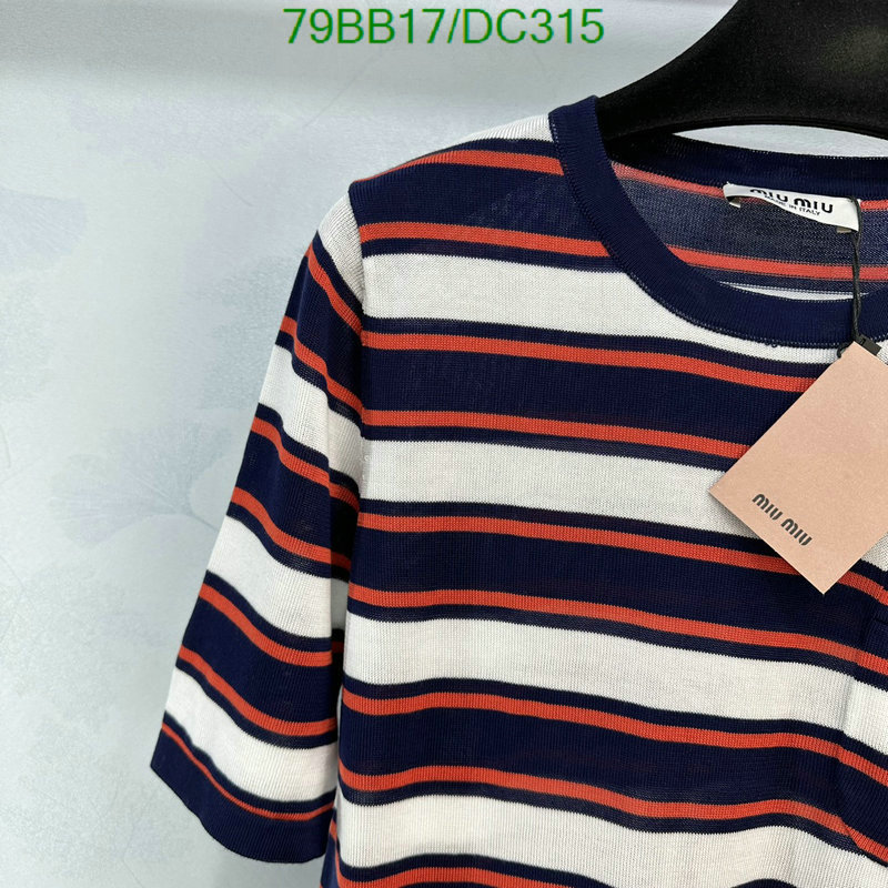 MIUMIU-Clothing Code: DC315 $: 79USD