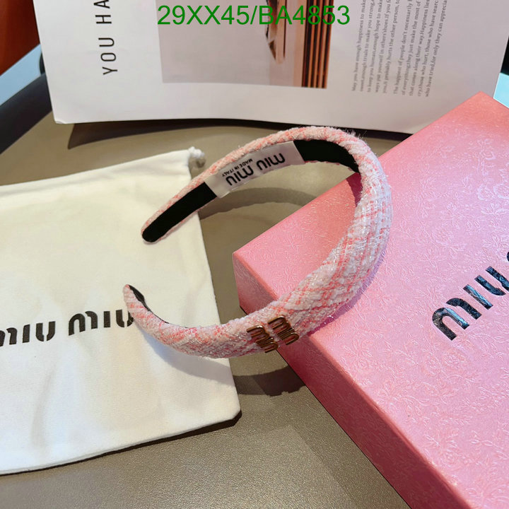 MIU MIU-Headband Code: BA4853 $: 29USD