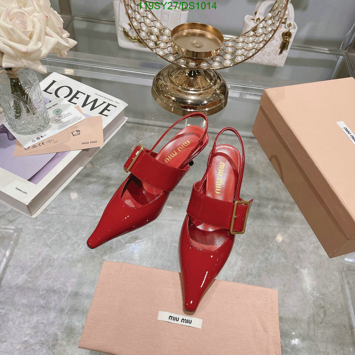 Miu Miu-Women Shoes Code: DS1014 $: 119USD