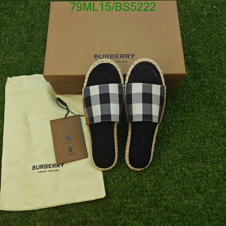 Burberry-Women Shoes Code: BS5222