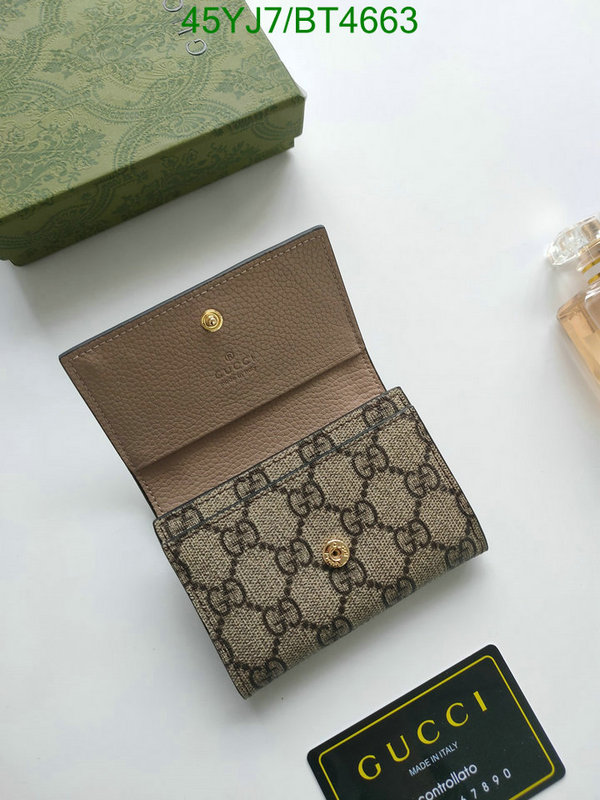 Gucci-Wallet-4A Quality Code: BT4663 $: 45USD