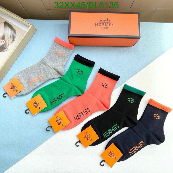 Hermes-Sock Code: BL6136 $: 32USD